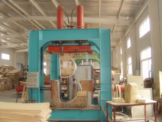 Three way  HF Bentwood Press Machine